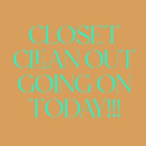 Closet clean out.. price drops!